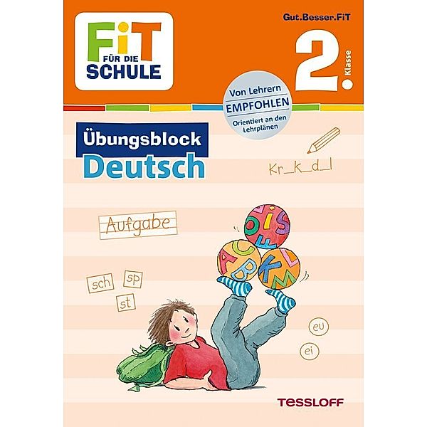 Fit für die Schule / Übungsblock / Fit für die Schule: Übungsblock Deutsch 2. Klasse, Werner Zenker