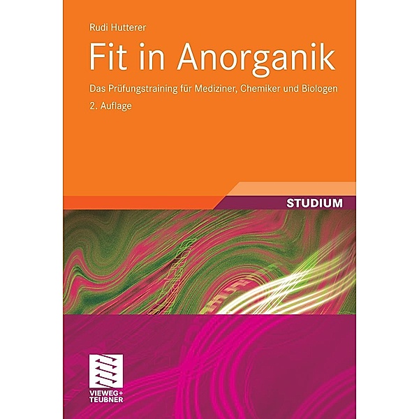 Fit in Anorganik / Studienbücher Chemie, Rudi Hutterer