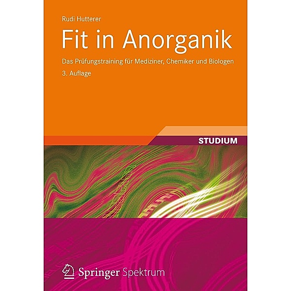 Fit in Anorganik / Studienbücher Chemie, Rudi Hutterer