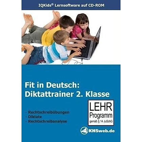 Fit in Deutsch, Diktattrainer Klasse 2, 1 CD-ROM