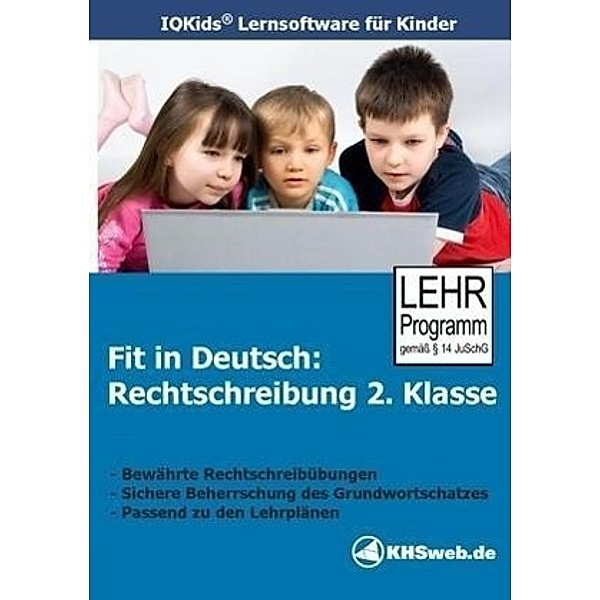 Fit in Deutsch, Rechtschreibung Klasse 2, 1 CD-ROM