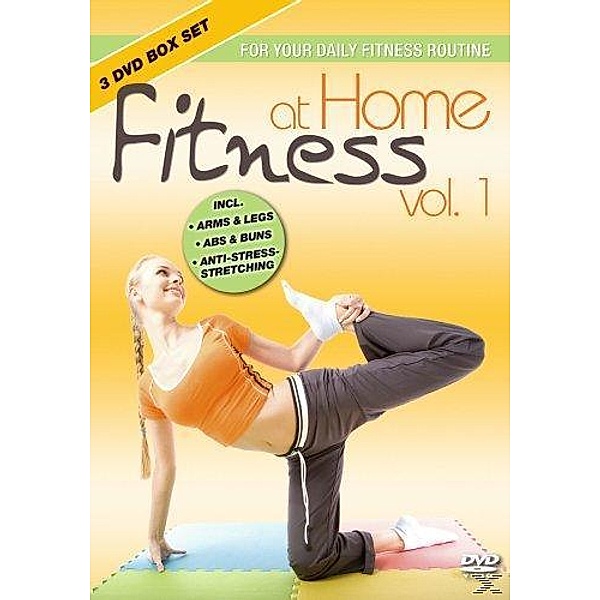 Fitness At Home: Box Set 1 DVD-Box, Diverse Interpreten
