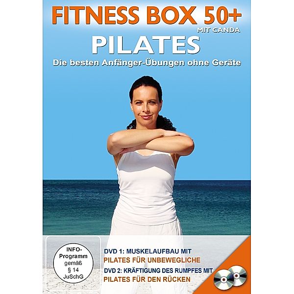 Fitness Box 50+ Pilates - Die besten Anfänger-Übungen ohne Geräte, Canda