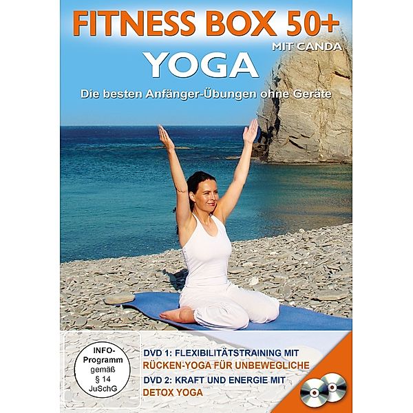 Fitness Box 50+ Yoga - Die besten Anfänger-Übungen ohne Geräte, Canda