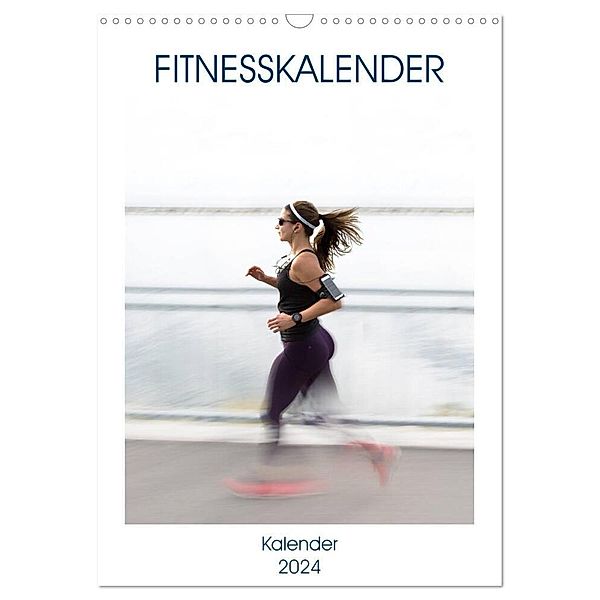 Fitnesskalender (Wandkalender 2024 DIN A3 hoch), CALVENDO Monatskalender, Same