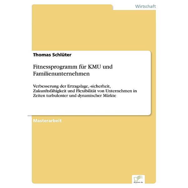 Fitnessprogramm für KMU und Familienunternehmen, Thomas Schlüter