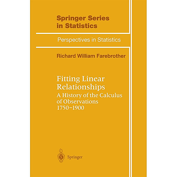 Fitting Linear Relationships, R.W. Farebrother