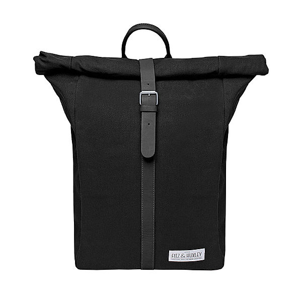 Fitz & Huxley Rolltop-Rucksack CURATOR (Typ: 21l, schwarz)