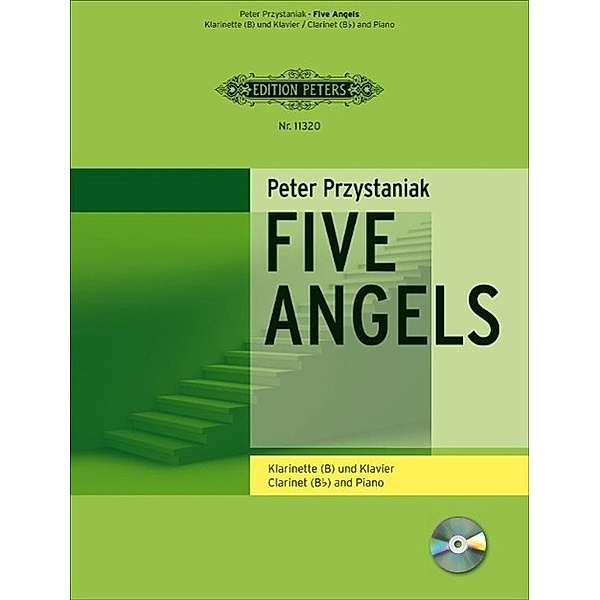 Five Angels, für Klarinette und Klavier, m. Audio-CD, Peter Przystaniak