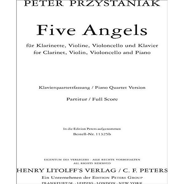 Five Angels, Partitur, Peter Przystaniak