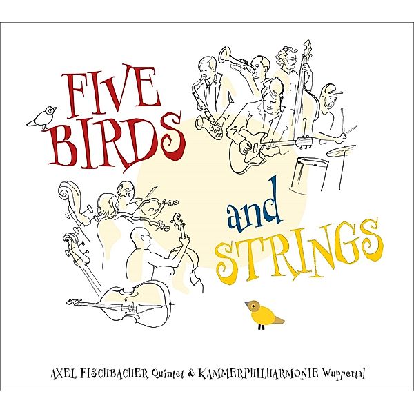 Five Birds And Strings (Vinyl), Axel-Quintet- Fischbacher & Kammerphilharmonie W