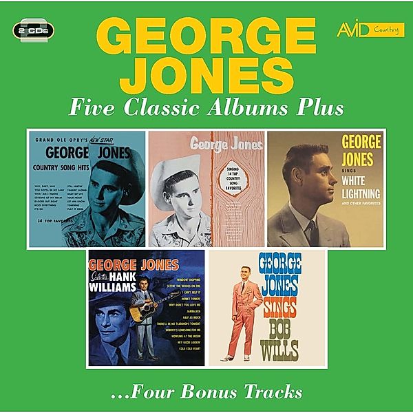 Five Classic Albums Plus, George Jones