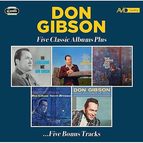 Five Classic Albums Plus, Don Gibson