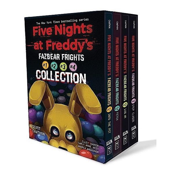 Five Nights at Freddy's Fazbear Frights Five Book Boxed Set, Scott Cawthon, Elley Cooper, Carly Anne West, Andrea Waggener