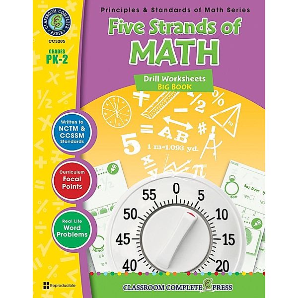 Five Strands of Math - Drills Big Book, Nat Reed, Mary Rosenberg, Chris Forest, Tanya Cook