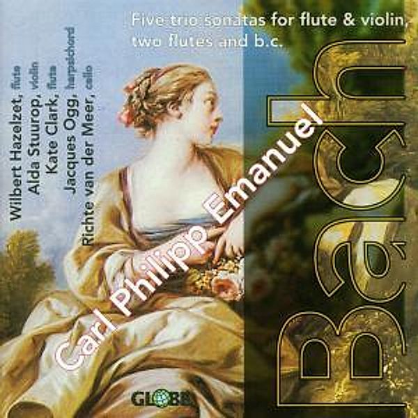 Five Trio Sonates For Flute & Violin,2 Flutes A.Bc, Hazelzet, Clark, Stuurop, Ogg, Van Der Meer