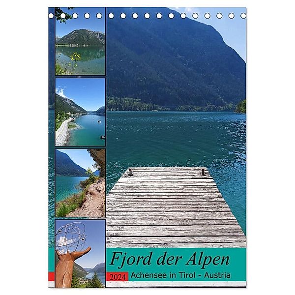 Fjord der Alpen. Achensee in Tirol - Austria (Tischkalender 2024 DIN A5 hoch), CALVENDO Monatskalender, Susan Michel