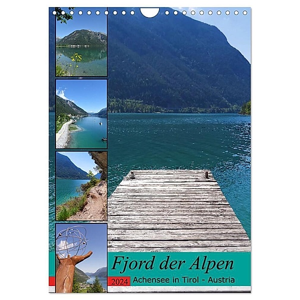 Fjord der Alpen. Achensee in Tirol - Austria (Wandkalender 2024 DIN A4 hoch), CALVENDO Monatskalender, Susan Michel