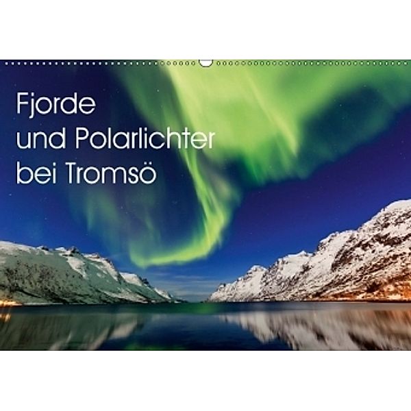 Fjorde und Polarlichter bei Tromsö (Wandkalender 2017 DIN A2 quer), Ronald Wittek