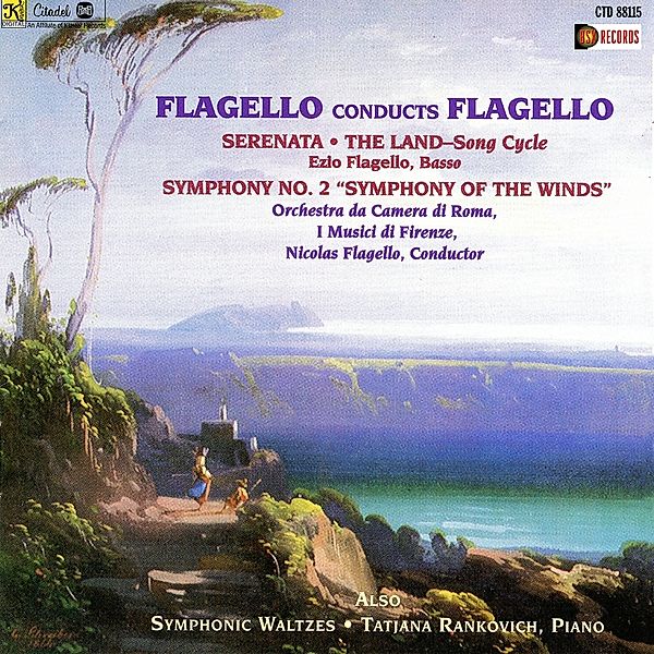 Flagello Conducts Flagello: The Land/Serenata/Symp, Nicolas Flagello