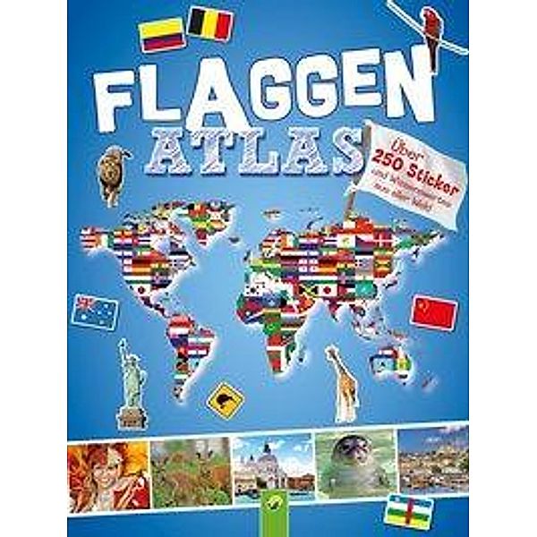 Flaggenatlas, Flaggenatlas mit Stickern