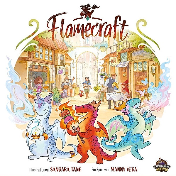 Asmodee, Cardboard Alchemy Flamecraft, Manny Vega