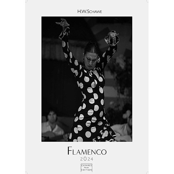 Flamenco schwarz-weiss 2024, H.W. Schawe
