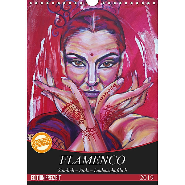 Flamenco (Wandkalender 2019 DIN A4 hoch), Uschi Felix