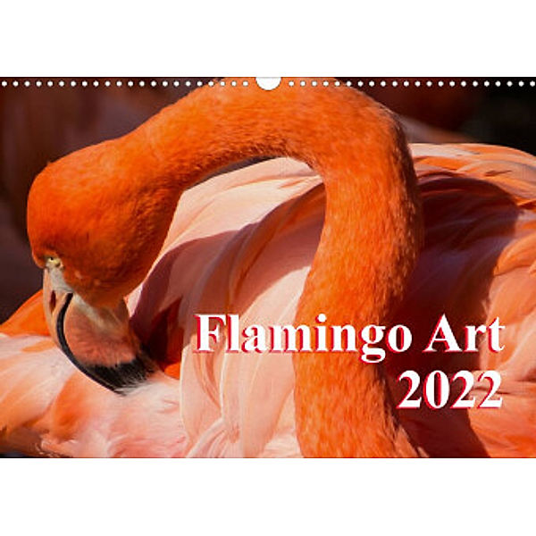 Flamingo Art 2022 (Wandkalender 2022 DIN A3 quer), Max Steinwald