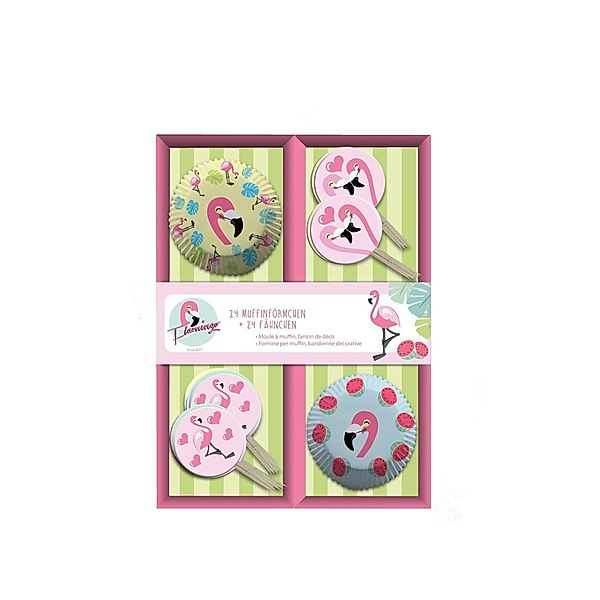 Flamingo Muffin Backset