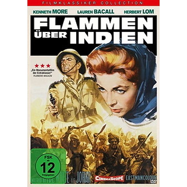 Flammen über Indien, More, Bacall, Lom