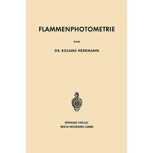 Flammenphotometrie, Roland Herrmann