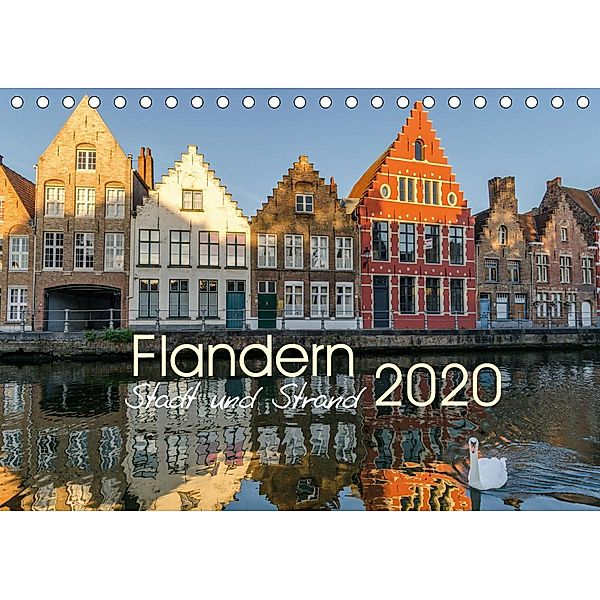 Flandern - Stadt und Strand (Tischkalender 2020 DIN A5 quer), Olaf Herm
