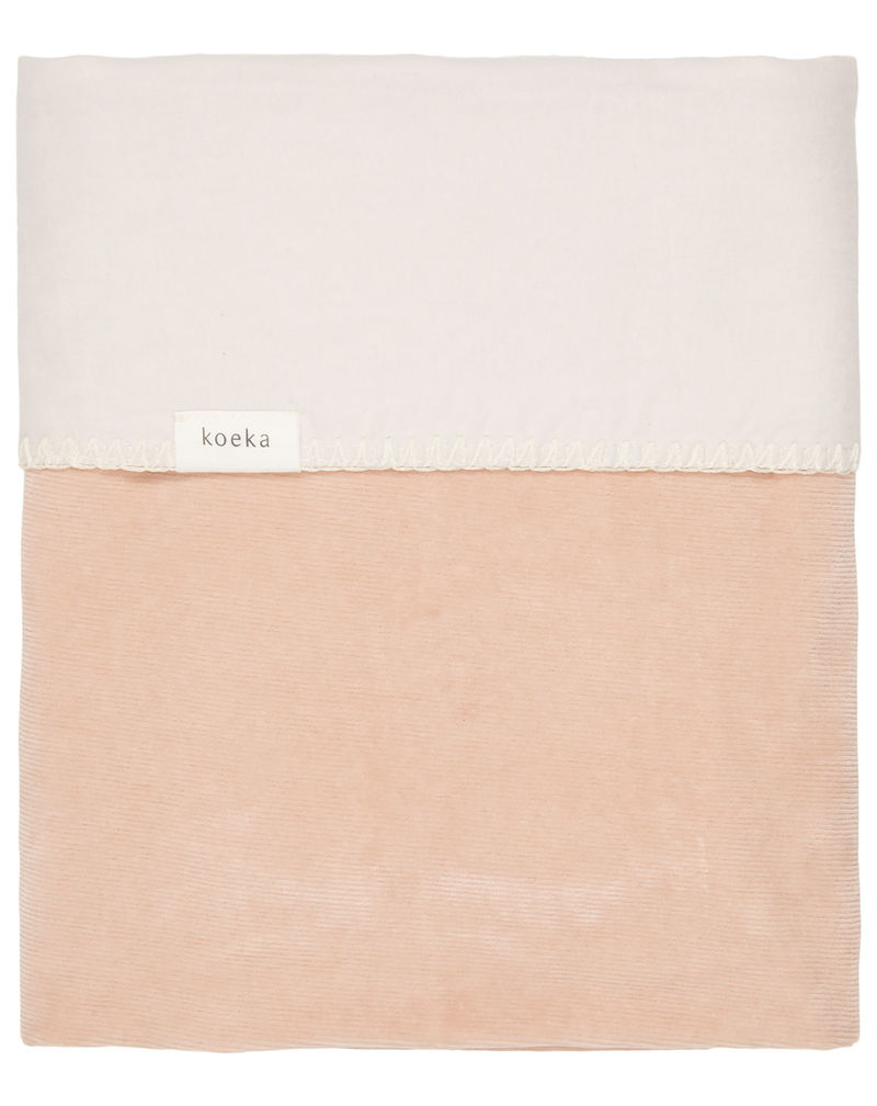 Flanell-Babydecke ODDI 75x100 in rosa salt | Weltbild.at