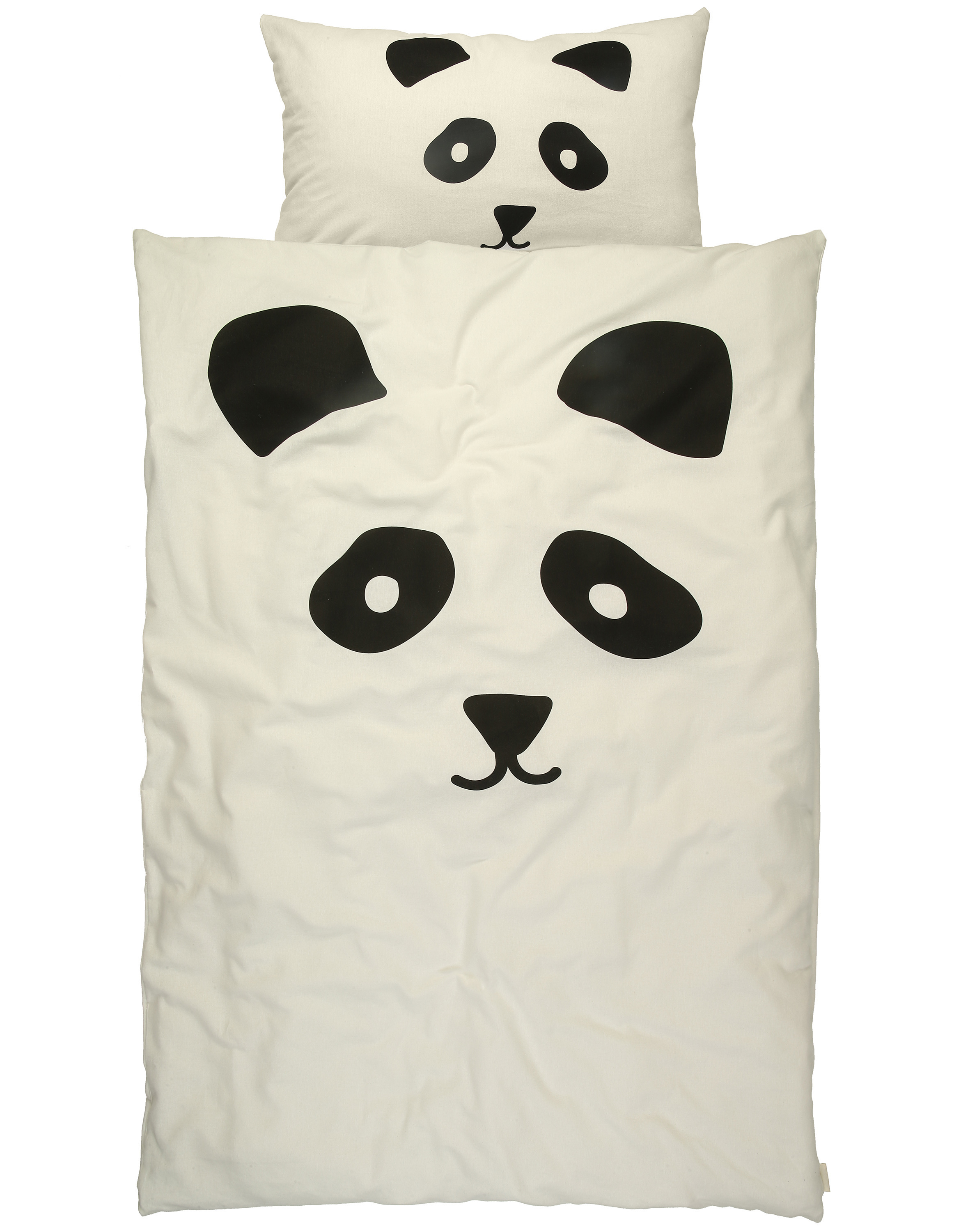 Panda Bettwäsche Flanell 40x60 100x135 cm 