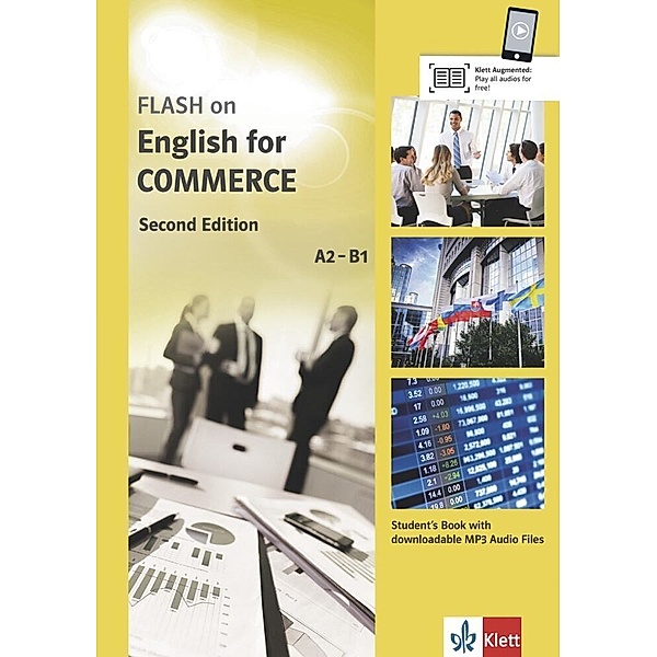FLASH on Englisch / Flash on English for Commerce, Student's Book with downloadable MP3 Audio Files
