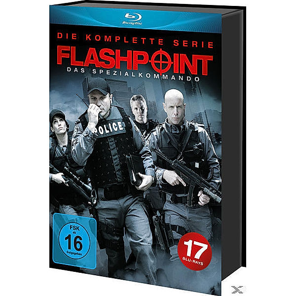 Flashpoint: Das Spezialkommando - Die komplette Serie BLU-RAY Box