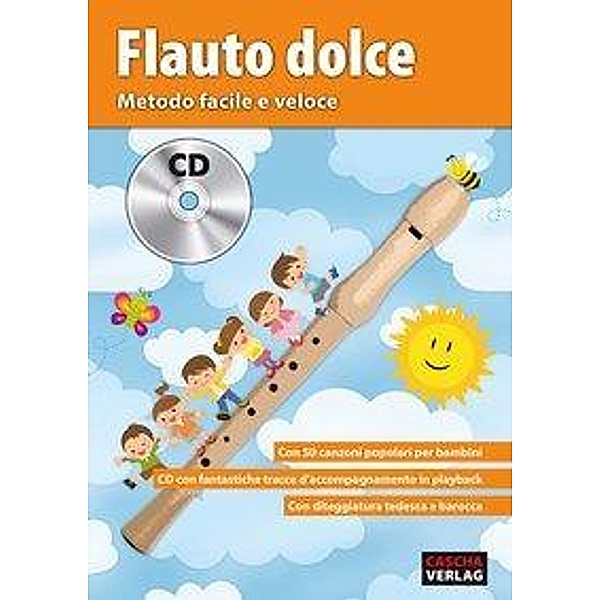 Flauto dolce: Metodo facile e veloce + CD