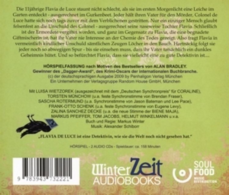 Flavia de Luce - Mord im Gurkenbeet, 2 Audio-CD Hörbuch kaufen