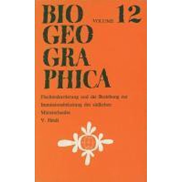 Flechtenkartierung und die Beziehung zur Immissionsbelastung des südlichen Münsterlandes / Biogeographica Bd.12, V. Heidt