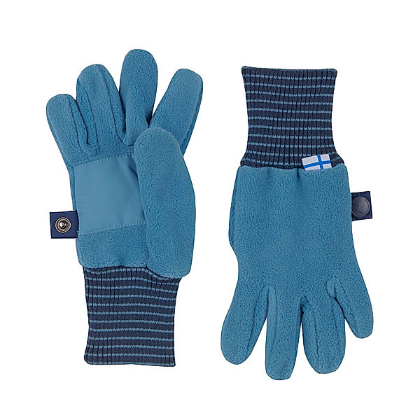 finkid Fleece-Fingerhandschuhe SORMIKAS in dove/navy