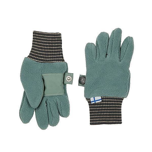 finkid Fleece-Fingerhandschuhe SORMIKAS in trellis/graphit