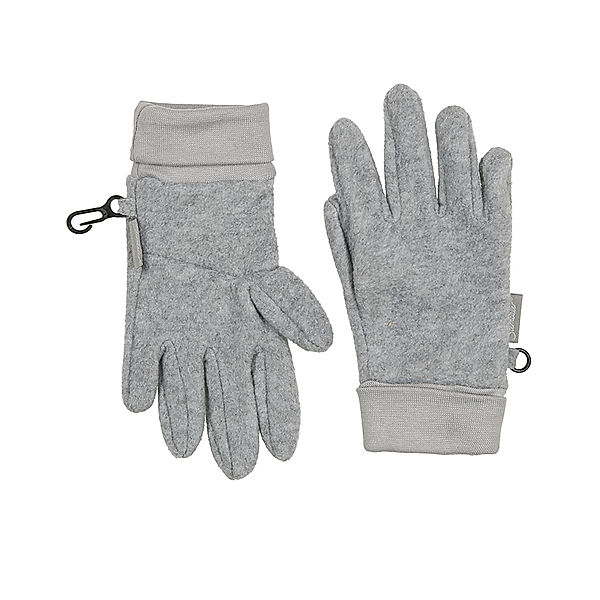 Sterntaler Fleece-Handschuhe COSY in hellgrau melange