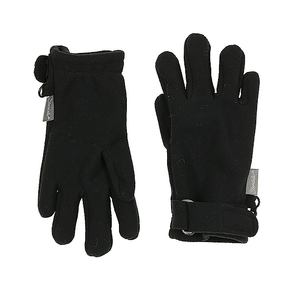 Sterntaler Fleece-Handschuhe WINTER MOOD in schwarz
