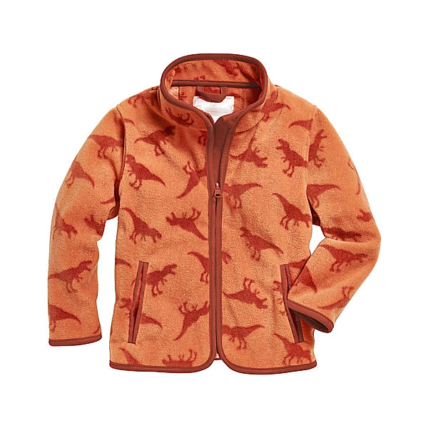 Playshoes Fleece-Jacke DINOS in ocker