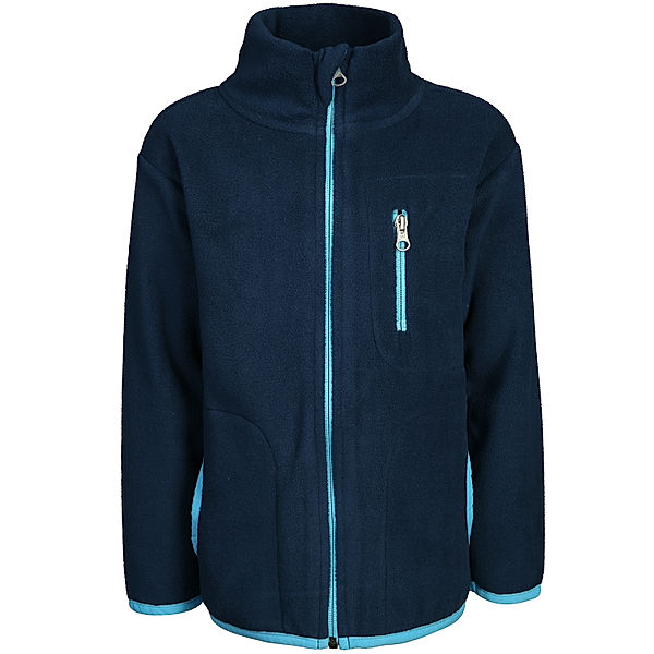 tausendkind essentials Fleece-Jacke POCKET in dunkelblau