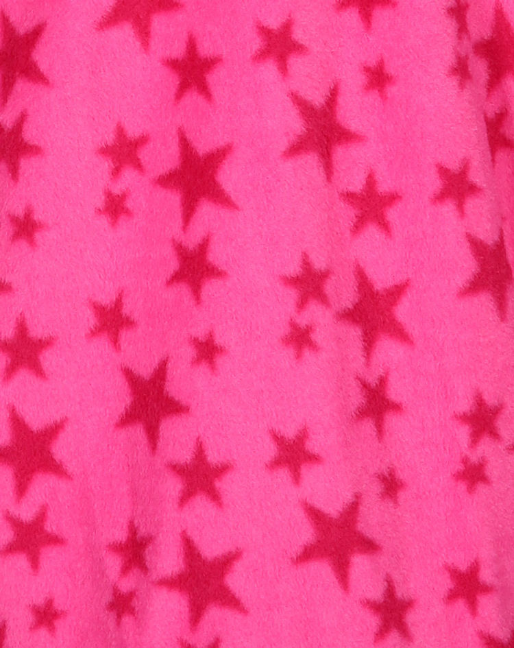 Fleece-Jacke STERNE in pink kaufen | tausendkind.de