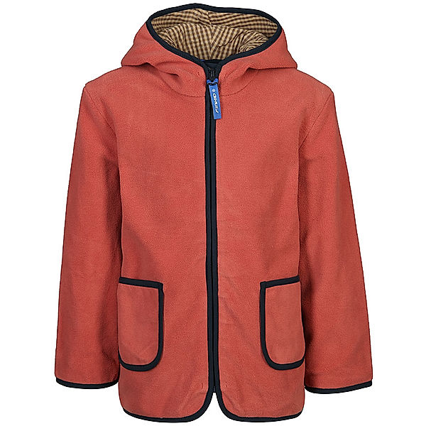 finkid Fleece-Jacke TONTTU in rose/navy