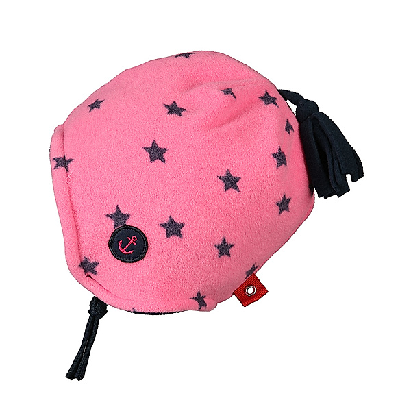Volltreffer Fleece-Mütze STARS in pink