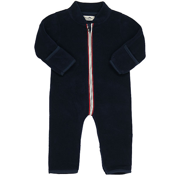 Sanetta Fleece-Overall COZY BLUE in dunkelblau